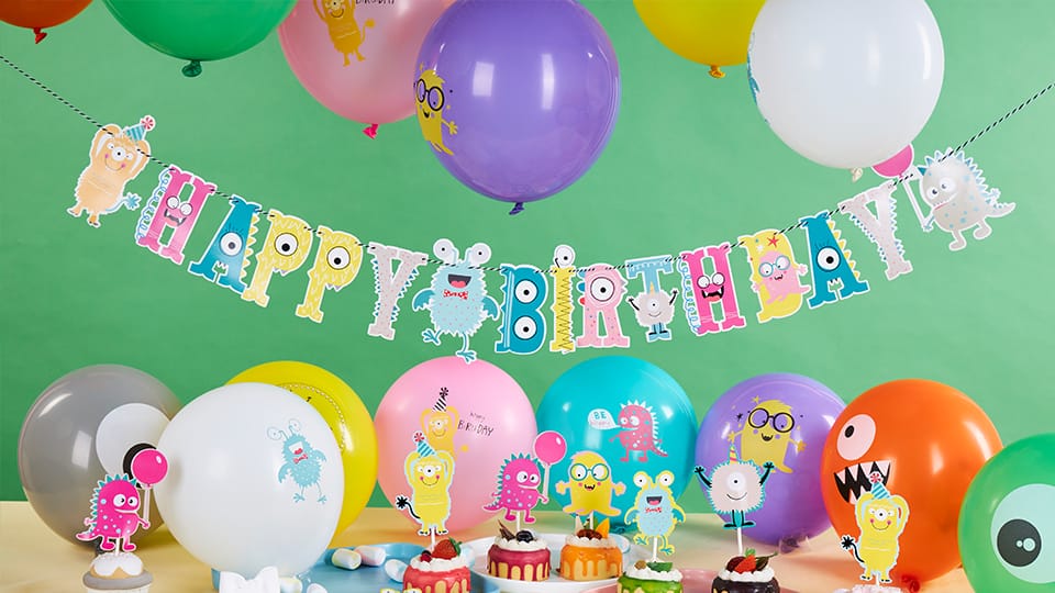Create a memorable birthday celebration with our stunning birthday decorations.