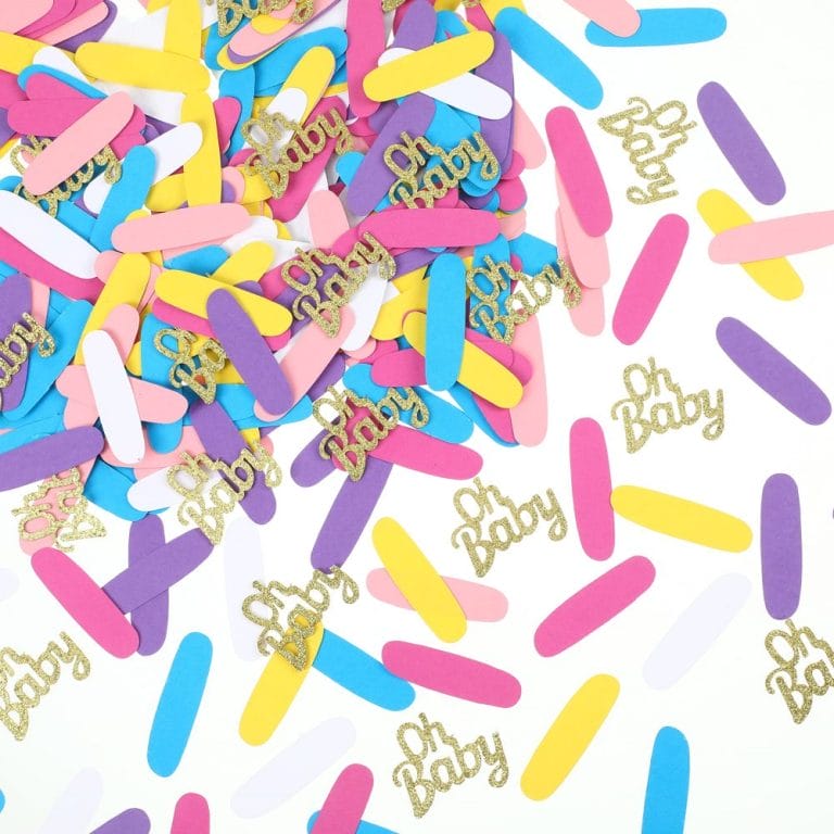 Baby Shower Table Confetti