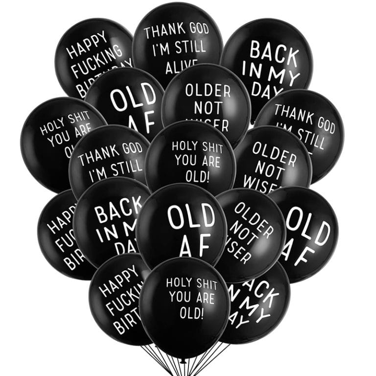 Balloon-18pcs-old brithday