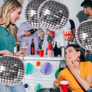 Big Disco Balloons for 70s Disco Party Decorations