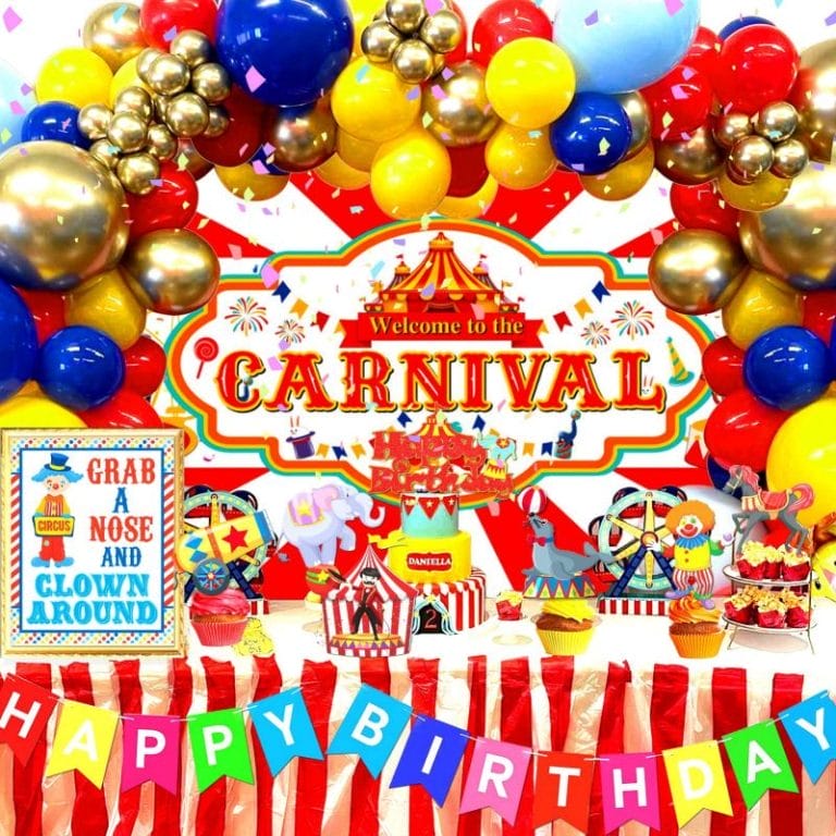 Carnival Party decorations