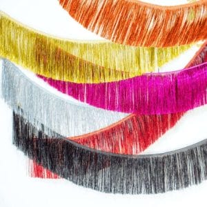 Colorful Tinsel Fringe Garlands Fringe Tassel Decorations