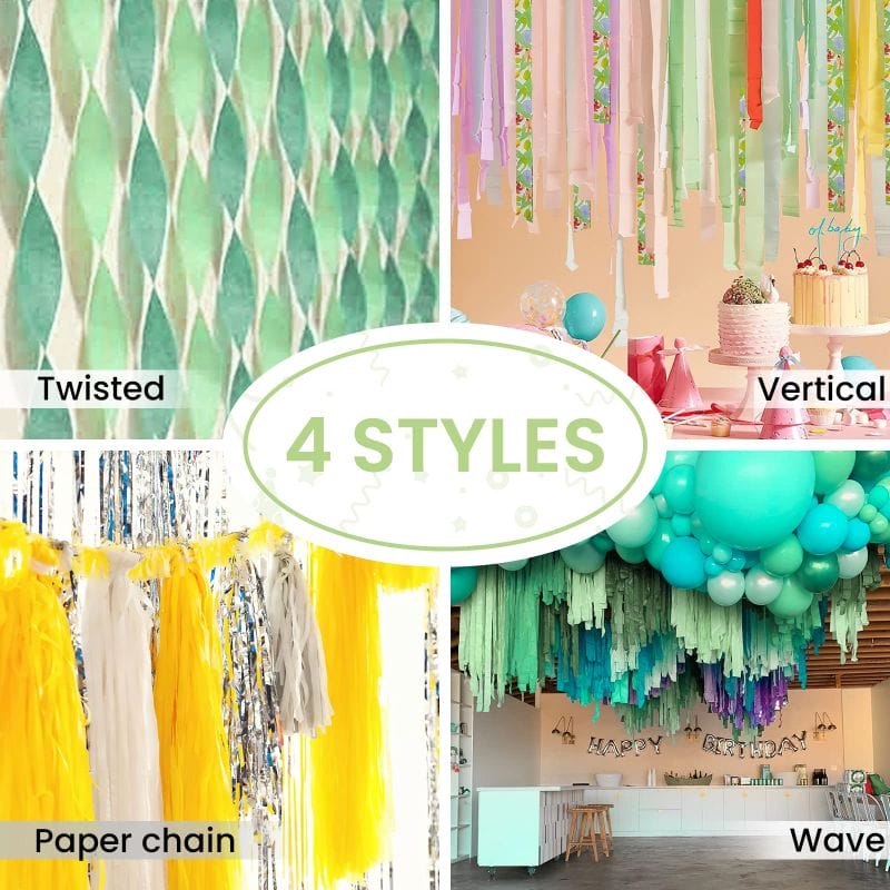 Crepe Paper chain