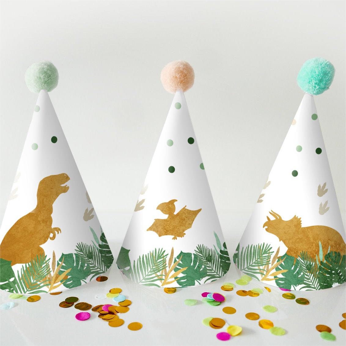 Dino Party Hats