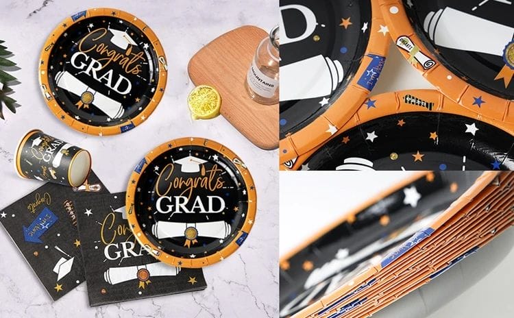 Graduation Paper Plates