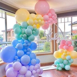 Groovy Birthday Balloon Arch Decorations