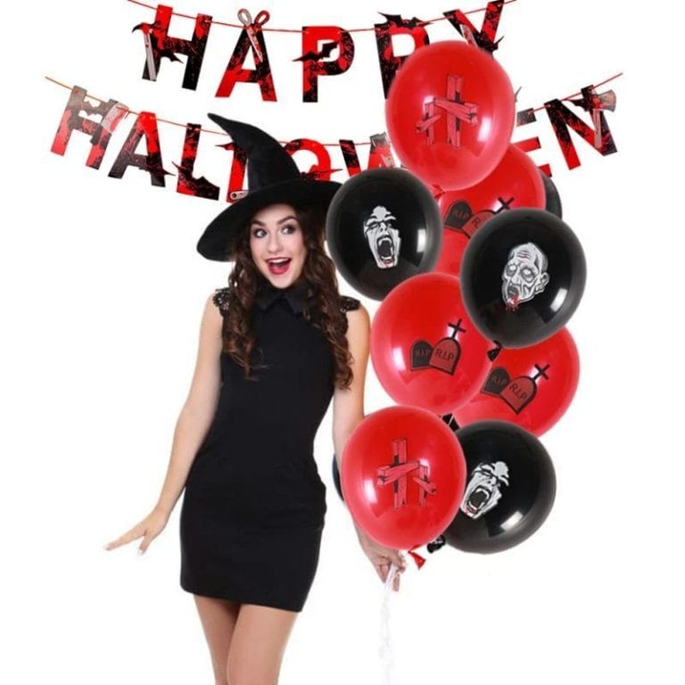 Halloween Party balloons red color