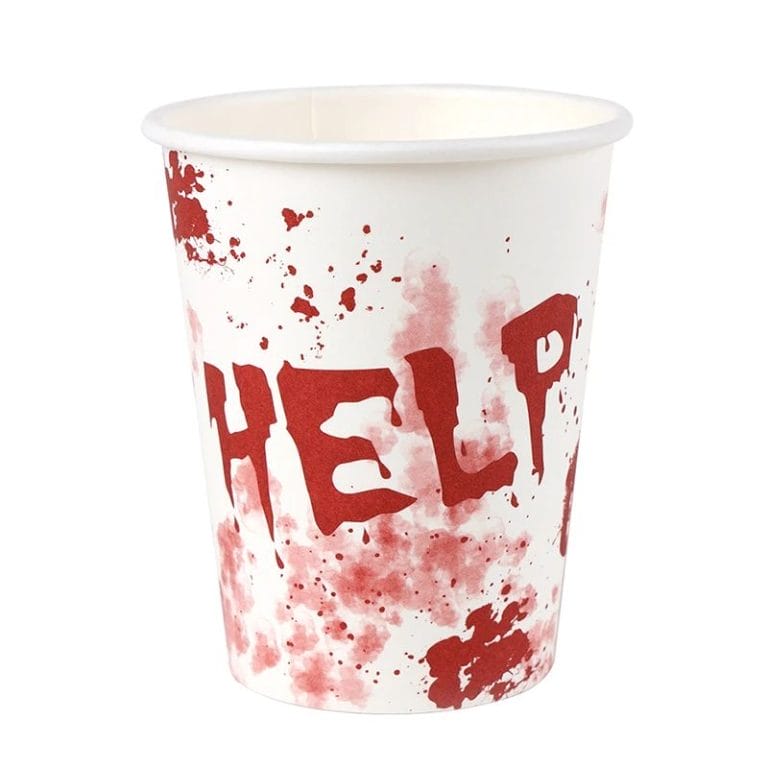 Halloween party paper cups