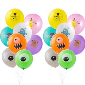 Monster Party Latex Balloons