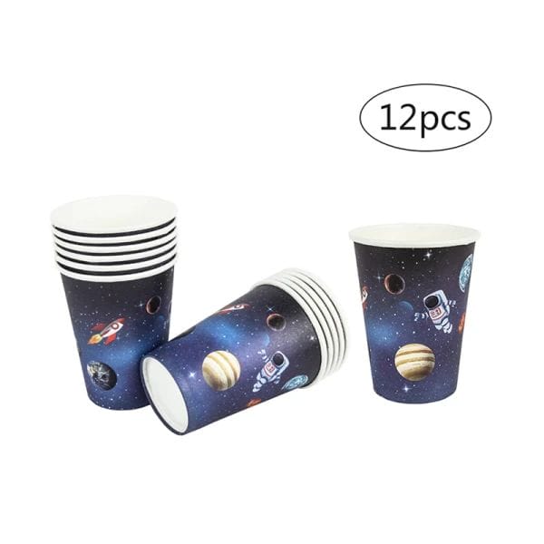 Wholesale Paper Cups Universe Planet Themed Party