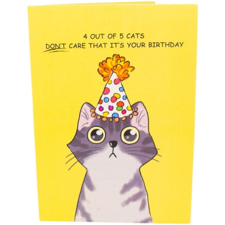 cat greeting card