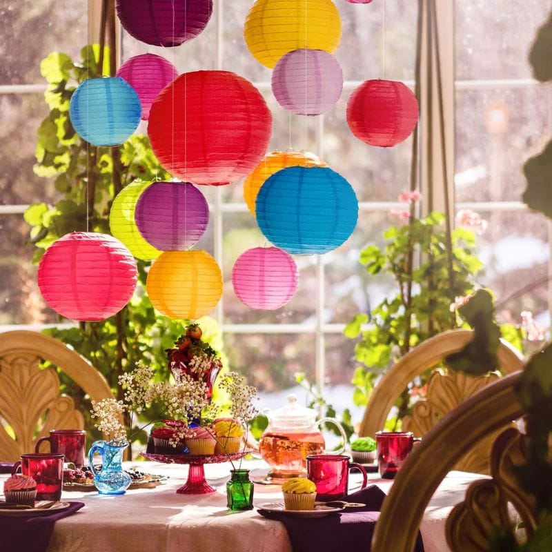 Paper Lanterns For Party Decorations