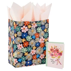 custom flower paper bags