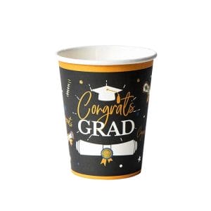 graduation paper cups disposable
