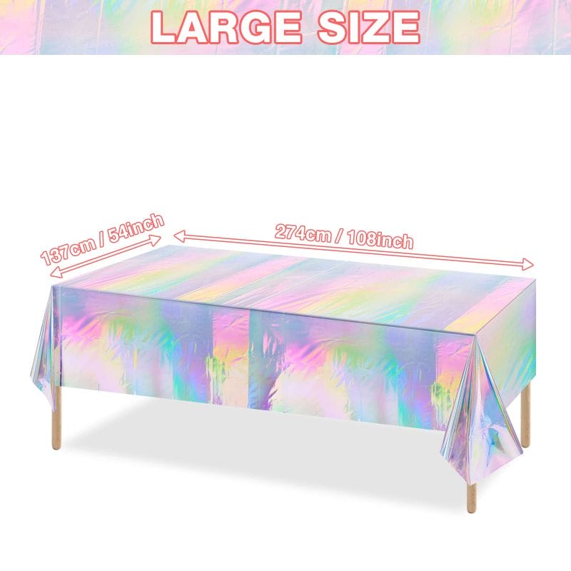laser rectangle table covers size