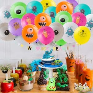 monster party balloons bouquet for kids monster party