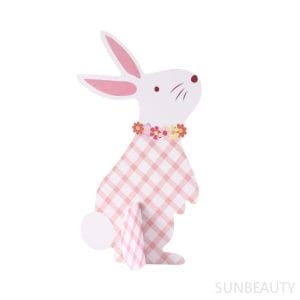 pink bunny centerpiece