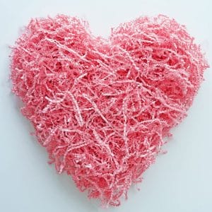 pink heart Lafite