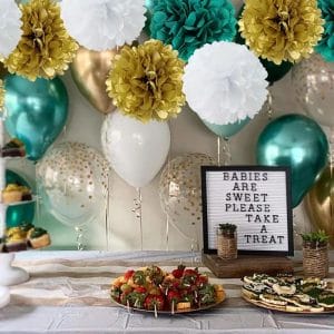pompom decorations for party