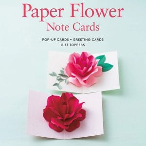 pop up flowers greeting card