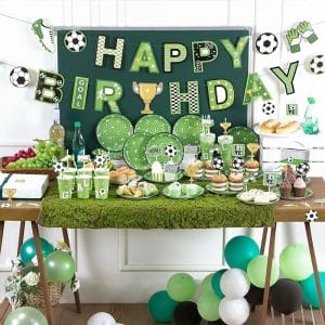 soccer theme birthday party banners
