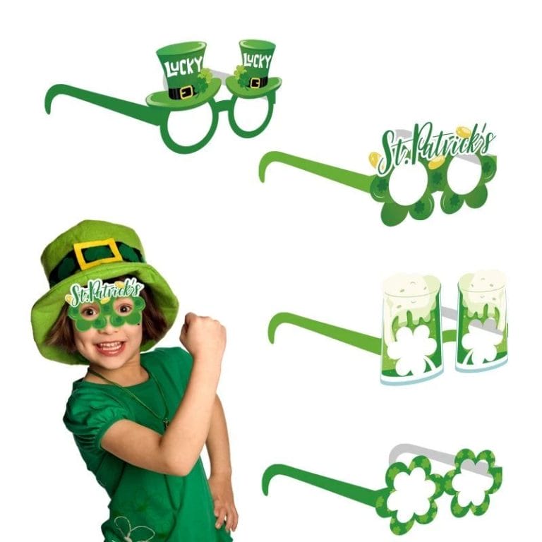 st patrick_s day glasses kids