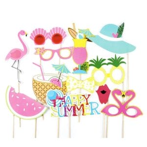 summer photo props party