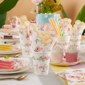 tea party paper cups