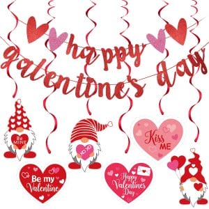 valentine day party banners