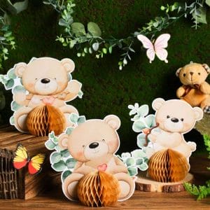 Bear Baby Shower Table Centerpieces