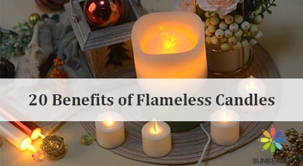 Benefits of Flameless Candles