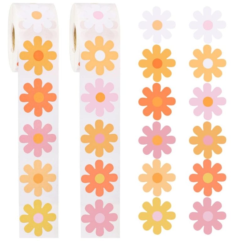 Boho Daisy Stickers