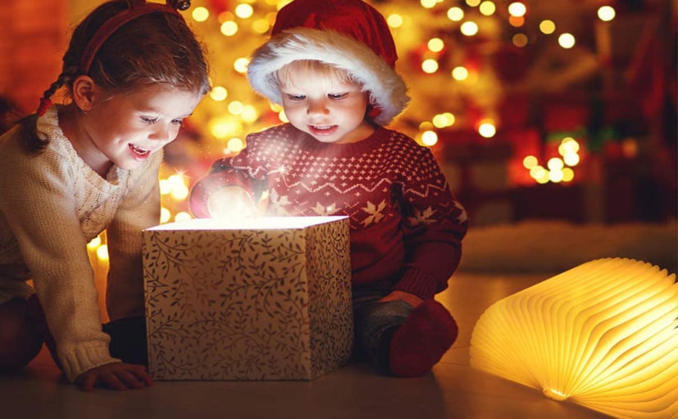 Book led lamp for kids Christmas gifts