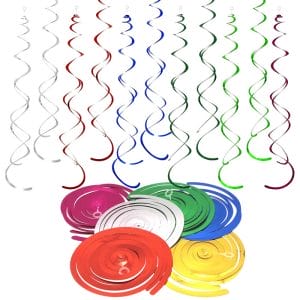 Colorful Swirl Party Decorations