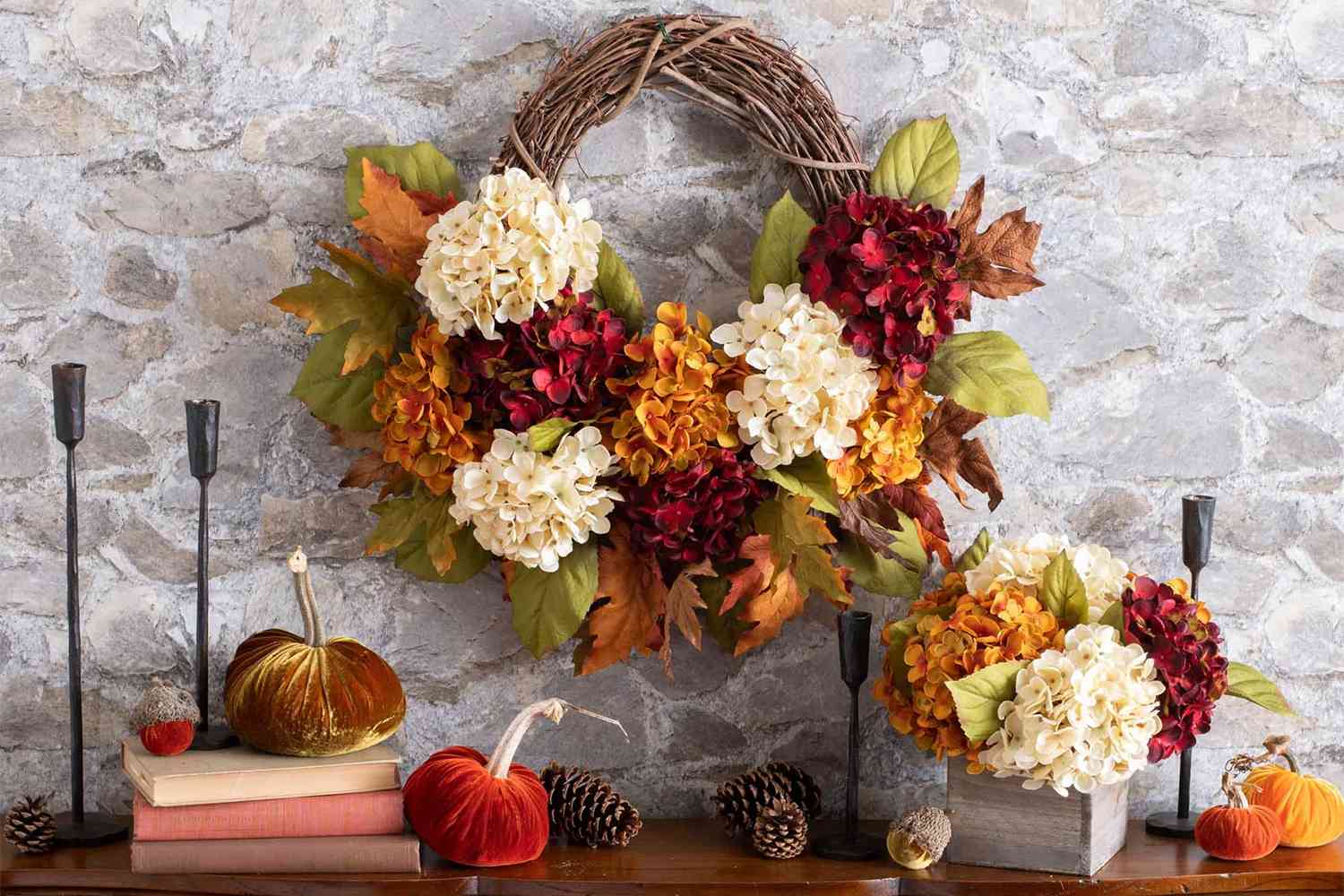 DIY Autumn Wreaths and Garlands