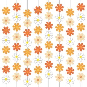 Daisy Groovy Boho Party Hanging Banners