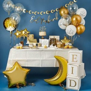 Eid Mubarak Celebration Party Supply Kit
