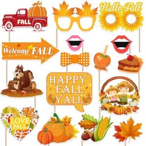 Fall Party Decorations Photo Booth Props