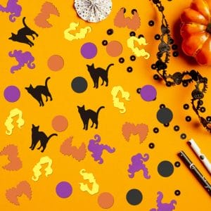 Hocus Pocus Halloween Witch Theme Table Decorations