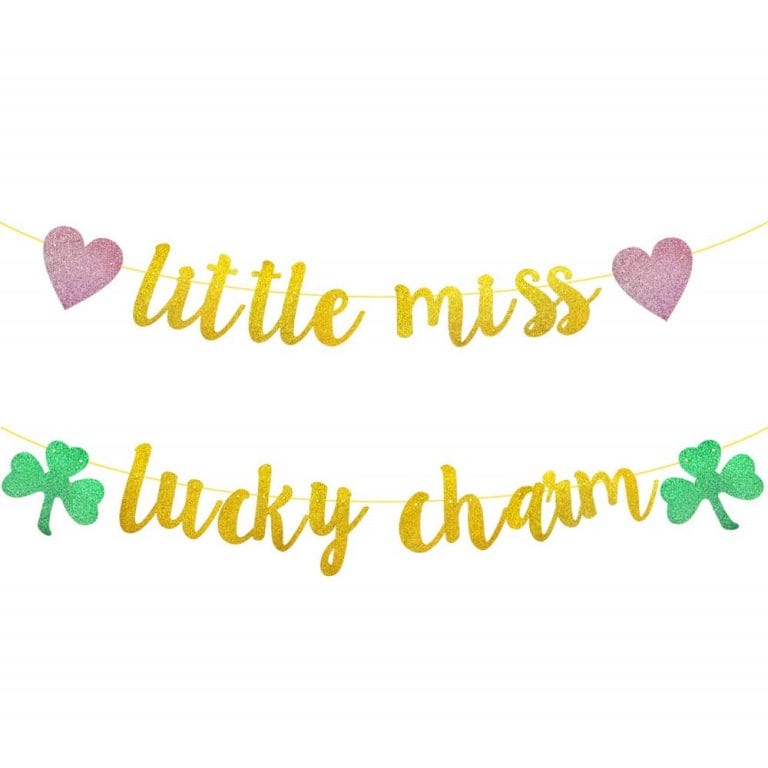 Little Miss Lucky Charm Banner