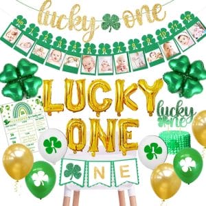 Lucky One Birthday Decorations for St. patricks