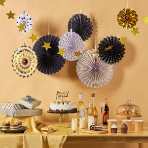 Round Pattern Paper Garlands