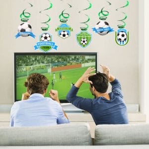 Soccer World Cup Party Swirl Decoration