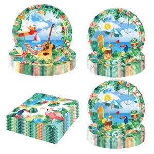 Tropical Party Tableware Set