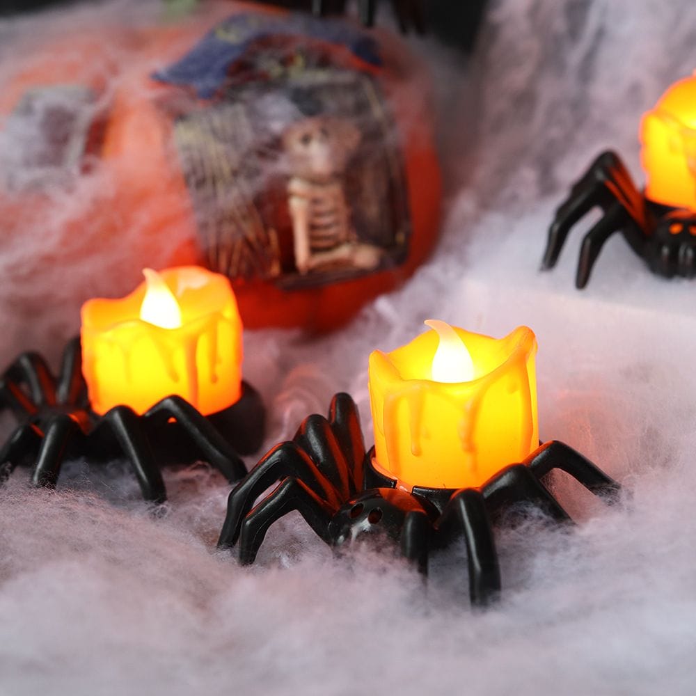 spider battery LED candles