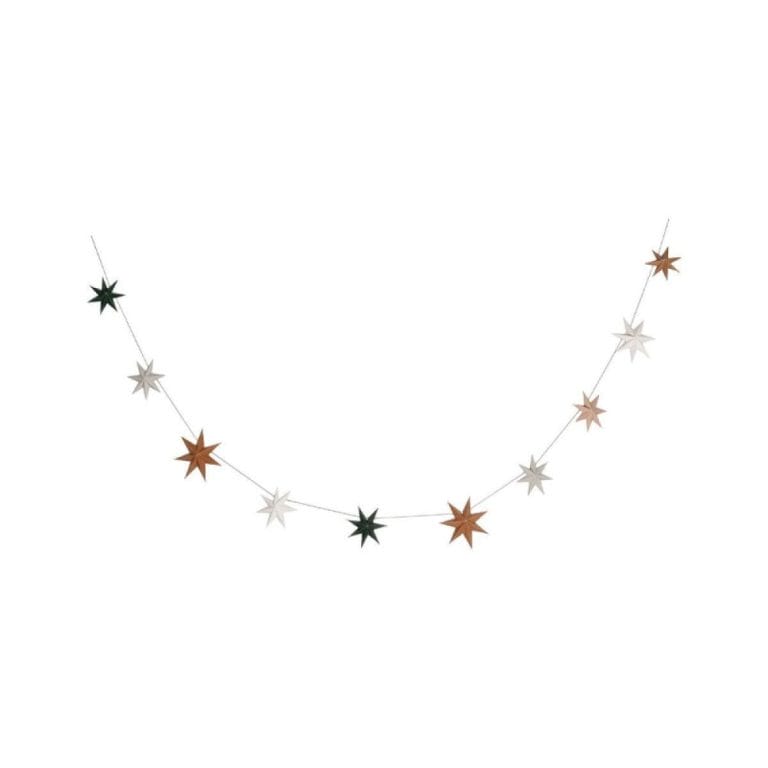 3D Stars Paper Bunting Paper Star Garland