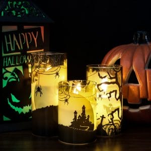 Battery LED Halloween Candles