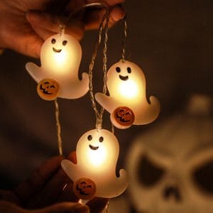Cute Halloween Ghost String Lights