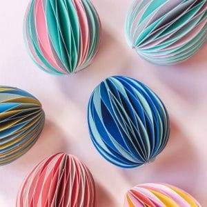 Cute Honeycomb Easter Eggs Honeycomb Easter Crafts