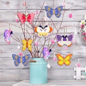 DIY Handmade Butterfly Wooden Decorations